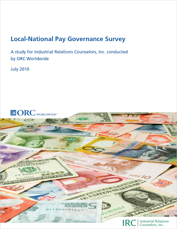 Local-National Pay Governance Survey